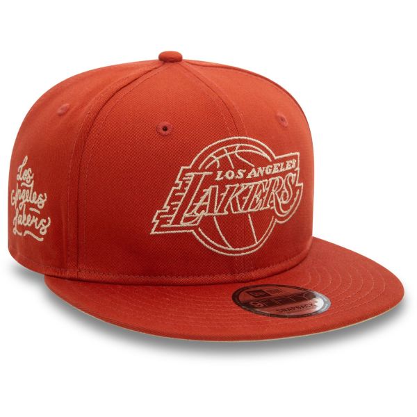 New Era 9Fifty Snapback Cap WORDMARK Los Angeles Lakers