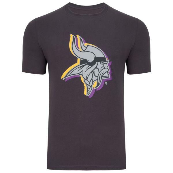 New Era Shirt - NFL DRAFT Minnesota Vikings graphite