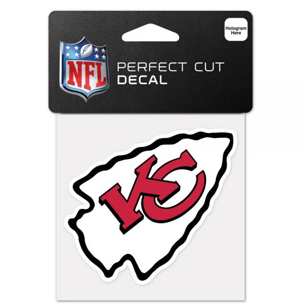 Wincraft Autocollant 10x10cm - NFL Kansas City Chiefs