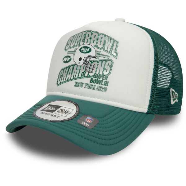 New Era A-Frame Mesh Trucker Cap SUPERBOWL New York Jets