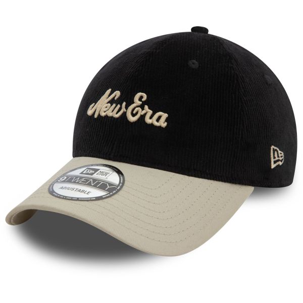 New Era 9Twenty Strapback Kord Cap - SCRIPT schwarz