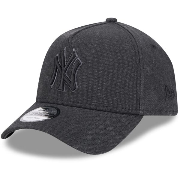 New Era A-Frame Trucker Linen Cap - New York Yankees black