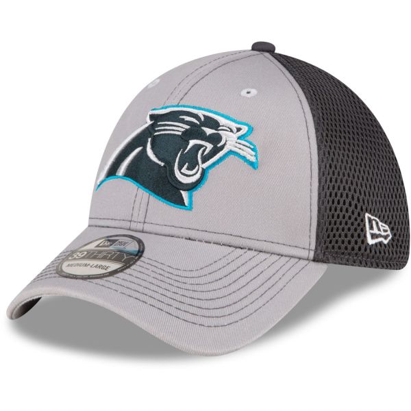 New Era 39Thirty Stretch Mesh Cap - Carolina Panthers