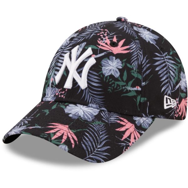 New Era 9Forty Women Cap - FLORAL New York Yankees black