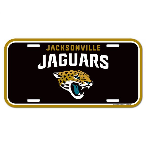 Wincraft NFL License Plate Sign - Jacksonville Jaguars