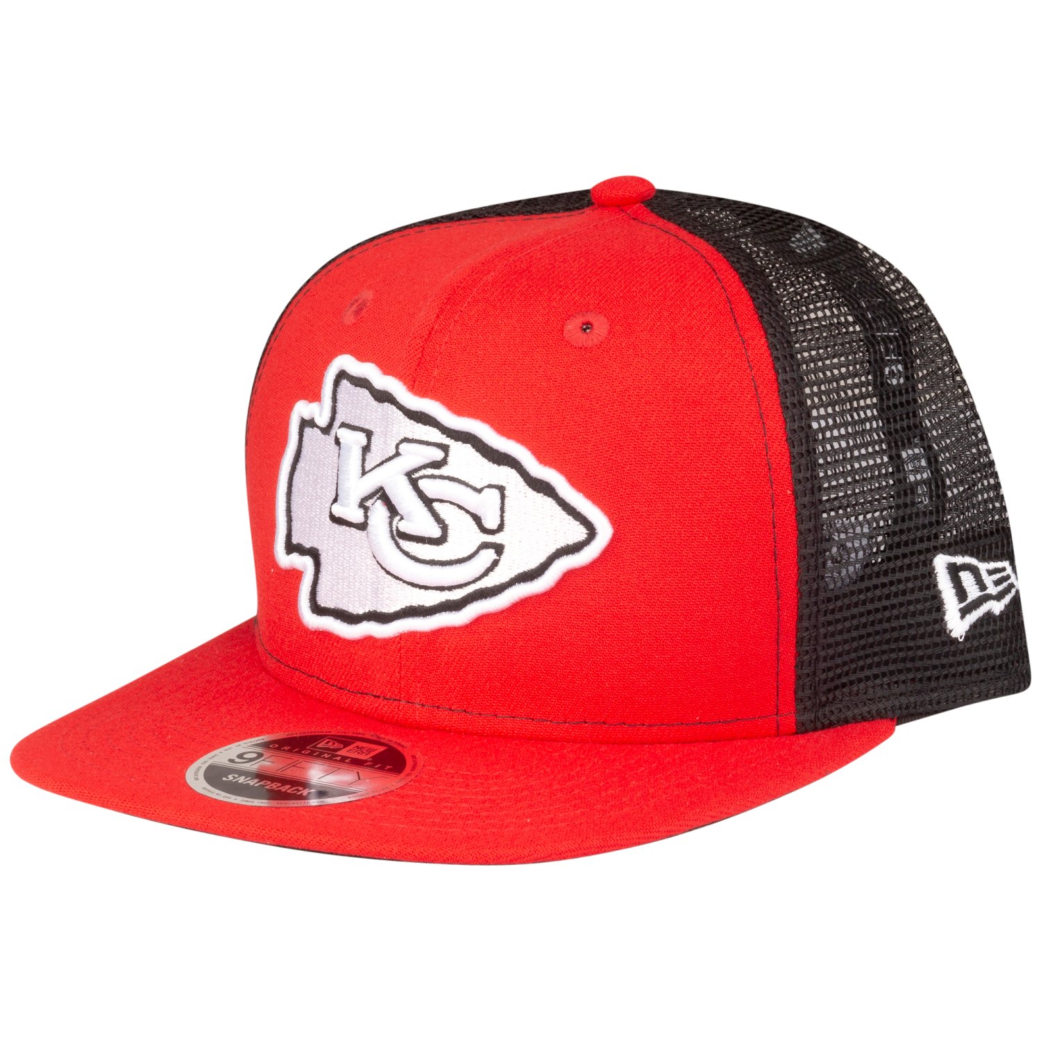 New Era KANSAS CITY CHIEFS FIRST BASE 9FIFTY SNAPBACK - Cap - rot