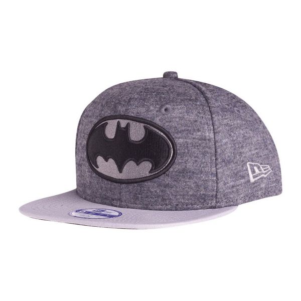 New Era 9Fifty Snapback KIDS Cap - WOOL BATMAN charcoal