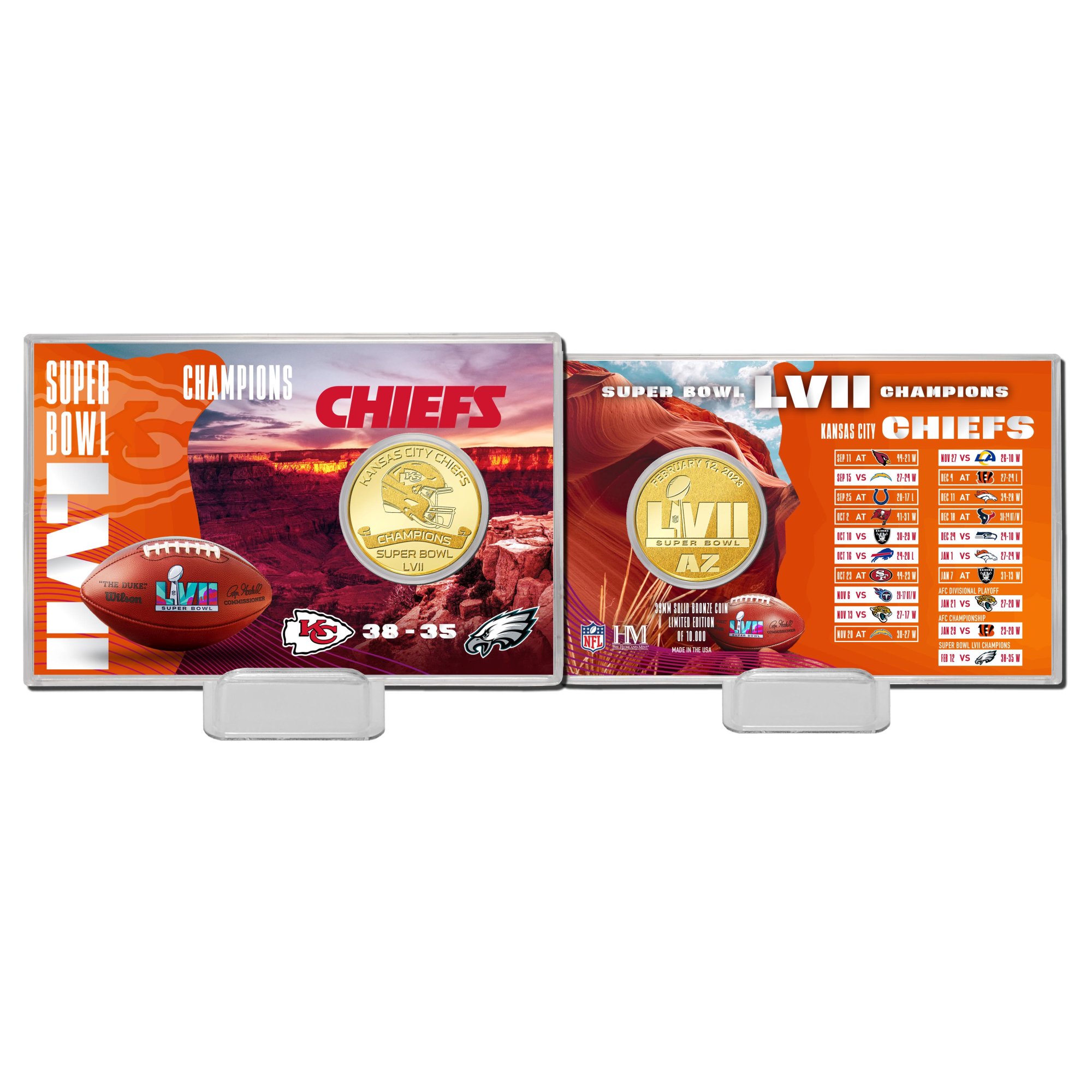 The Highland Mint - Kansas City Chiefs Super Bowl LVII Champions