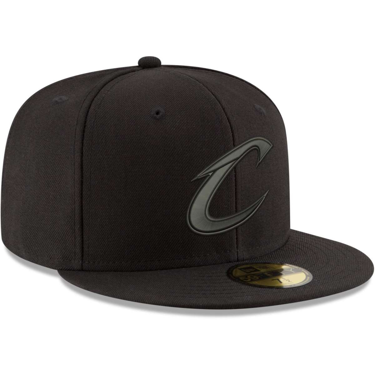 New Era 59Fifty Cap - NBA BLACK Cleveland Cavaliers | Fitted | Caps ...