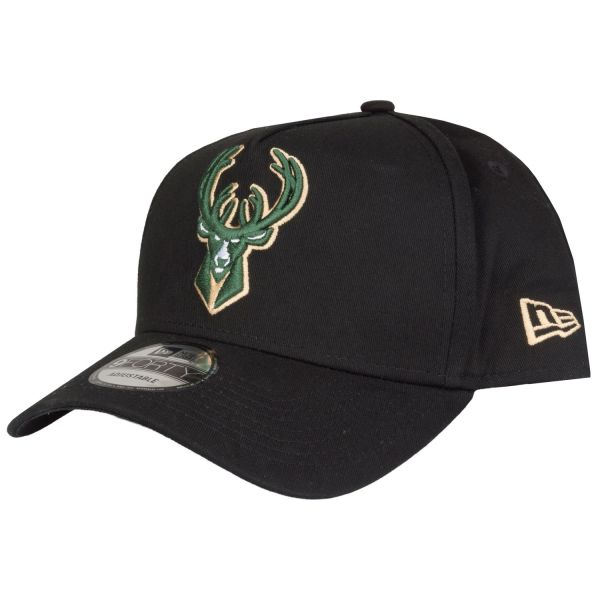 New Era 9Forty A-Frame Snapback Cap - Milwaukee Bucks