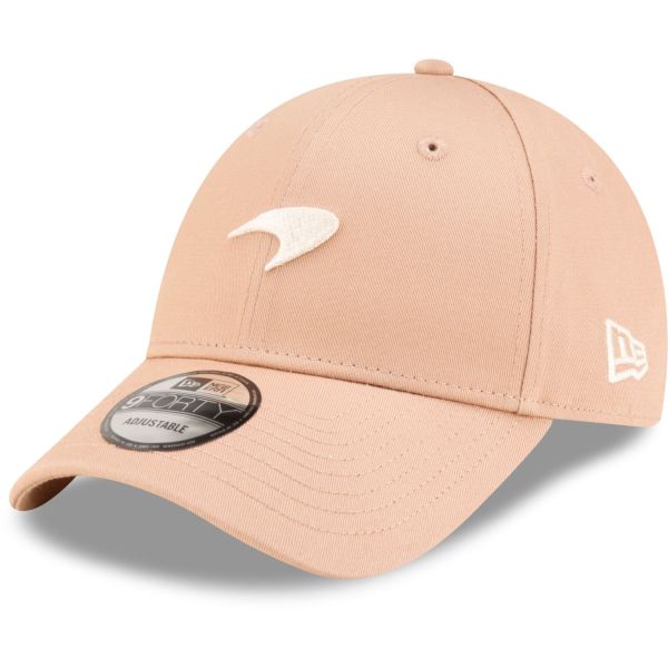 New Era 9Forty Strapback Cap - McLaren Racing beige