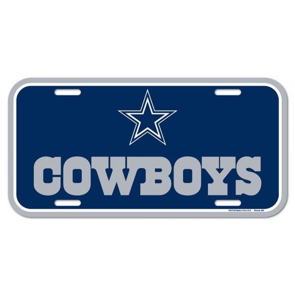 Wincraft Plaque d'immatriculation - Dallas Cowboys