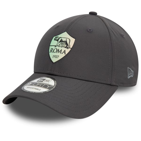 New Era 9Forty Strapback Cap - IRIDESCENT AS Roma charcoal