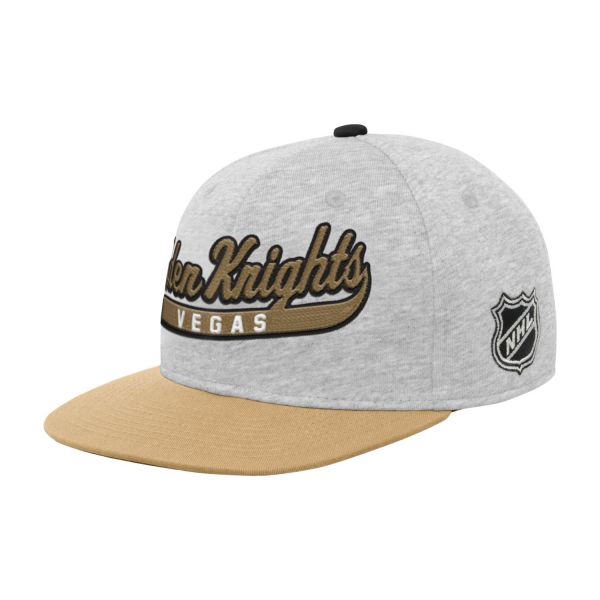 Outerstuff Kids Snapback Cap - HEATHER Vegas Golden Knights