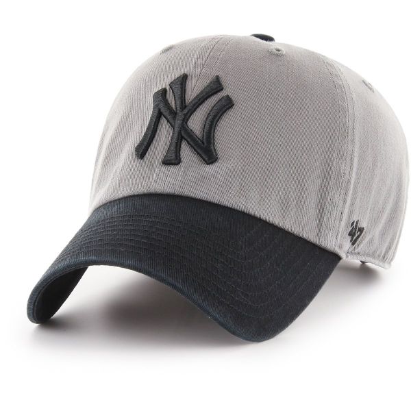 47 Brand Adjustable Cap - CLEAN UP New York Yankees gris