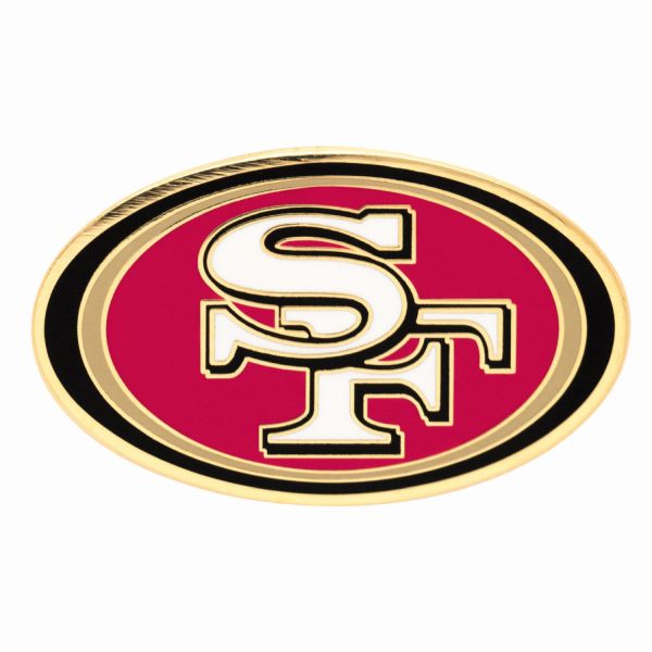 NFL Universal Bijoux Caps PIN San Francisco 49ers LOGO