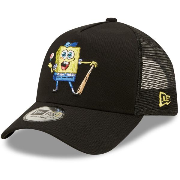 New Era A-Frame Trucker Cap - SPONGEBOB black