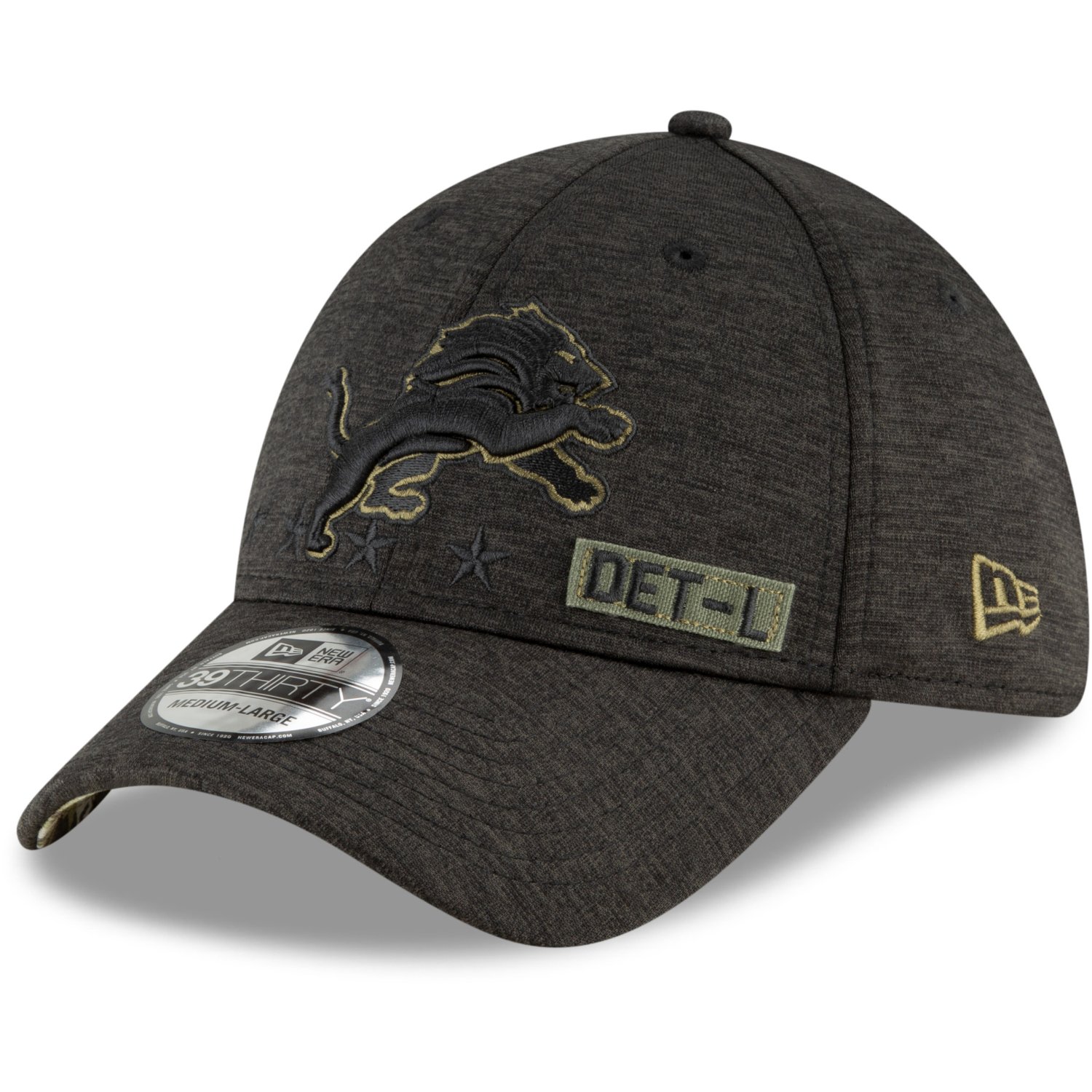 New Era 39Thirty Cap Salute to Service Detroit Lions ...