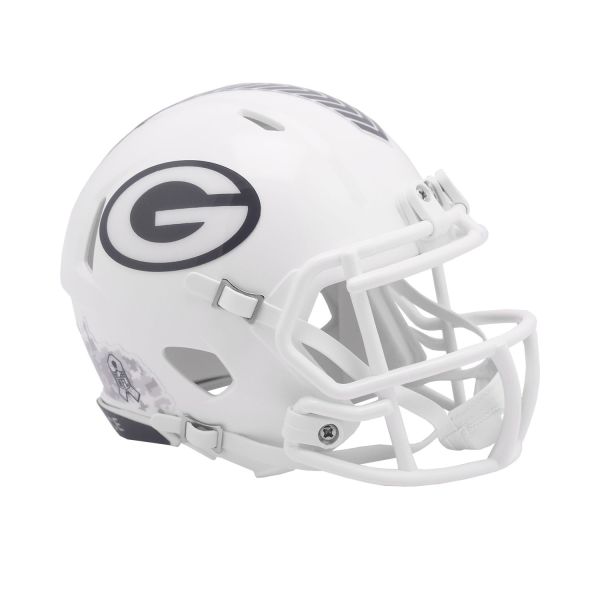 Riddell Speed Mini Football Helm SALUTE Green Bay Packers