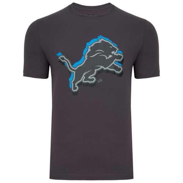 New Era Shirt - NFL DRAFT Detroit Lions graphite