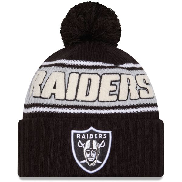 New Era NFL SIDELINE Winter Mütze Las Vegas Raiders