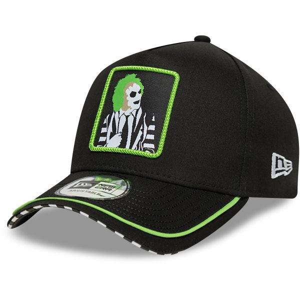 New Era A-Frame Snapback Cap - PIPING Beetlejuice schwarz