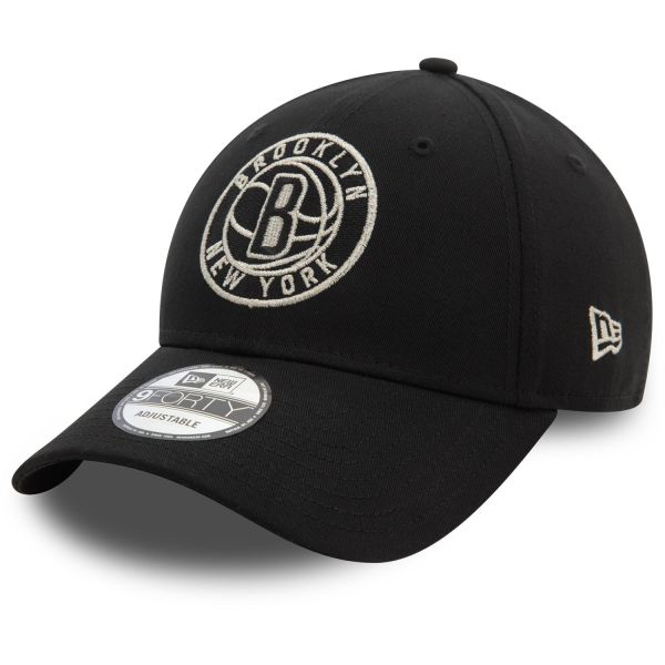 New Era 9Forty Strapback Cap METALLIC Brooklyn Nets