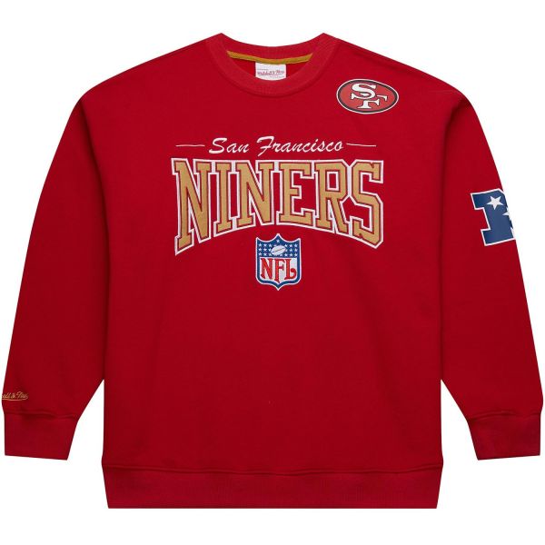 Mitchell & Ness BACKPRINT Pullover San Francisco 49ers