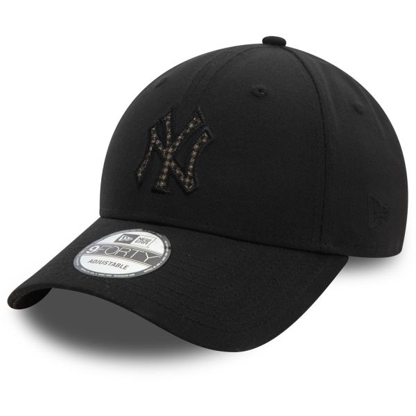 New Era 9Forty Cap - CHECK INFILL New York Yankees black