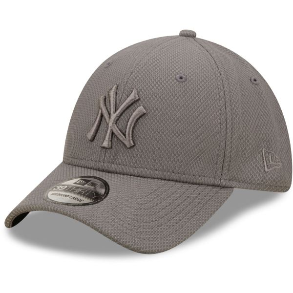 New Era 39Thirty Diamond Cap - New York Yankees charcoal