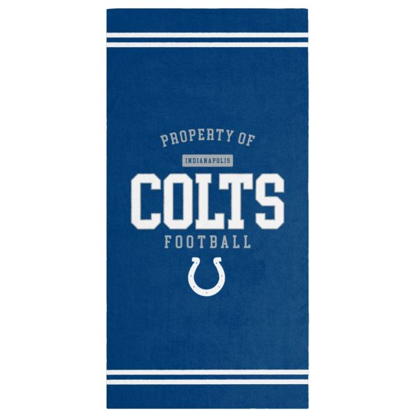 NFL Strandtuch PROPERTY OF Indianapolis Colts Football