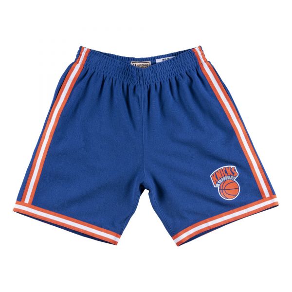 M&N Fleece Swingman Shorts New York Knicks 1992-93