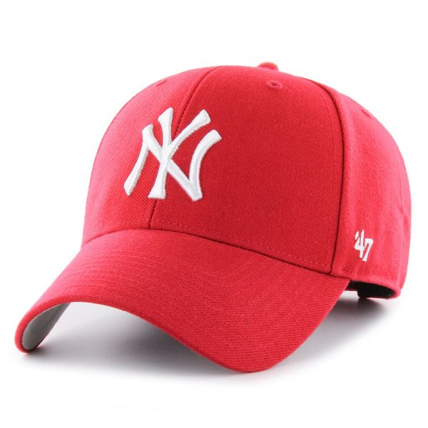 47 Brand Adjustable Cap - MLB New York Yankees red