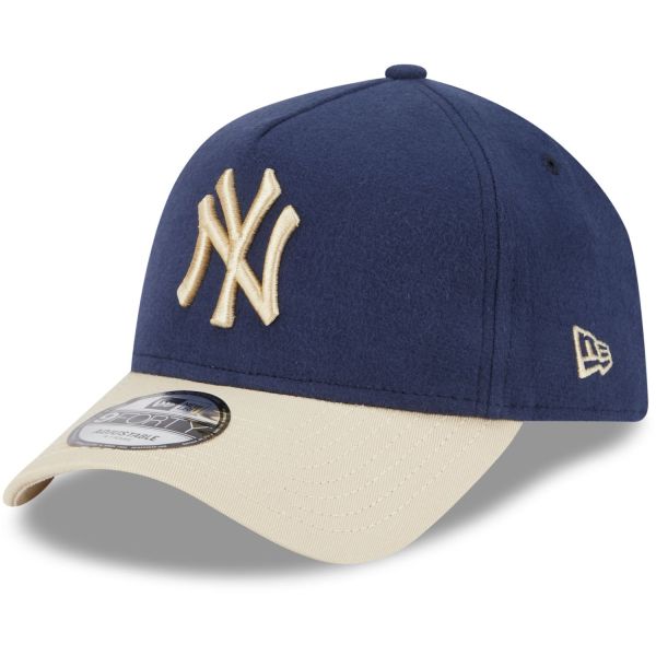 New Era A-Frame 9Forty Cap MOLESKIN New York Yankees navy