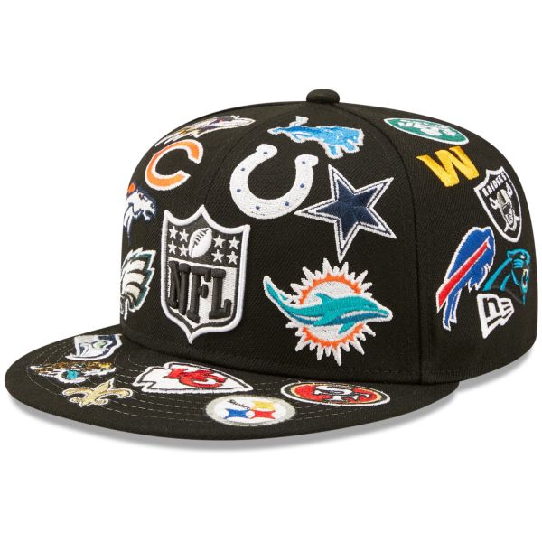 New Era 59Fifty Fitted Cap - NFL ALL OVER PATCHES