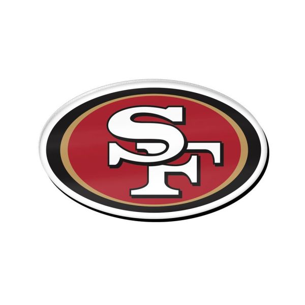 NFL Universal Schmuck Caps ACRYLIC PIN San Francisco 49ers