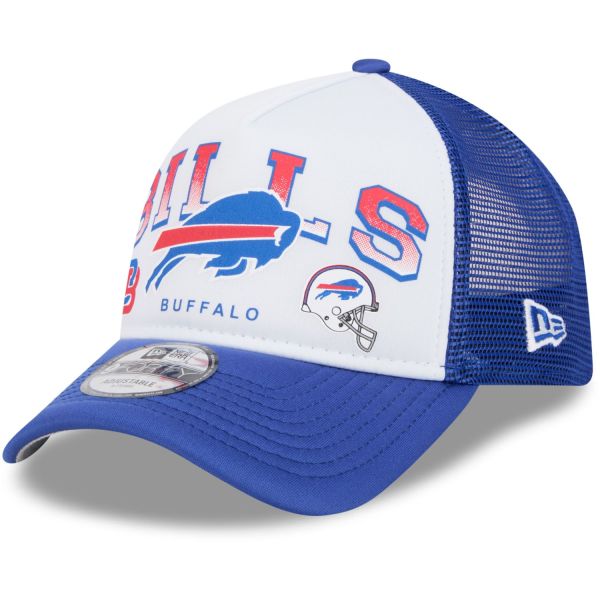 New Era A-Frame Mesh Trucker Cap - RETRO Buffalo Bills