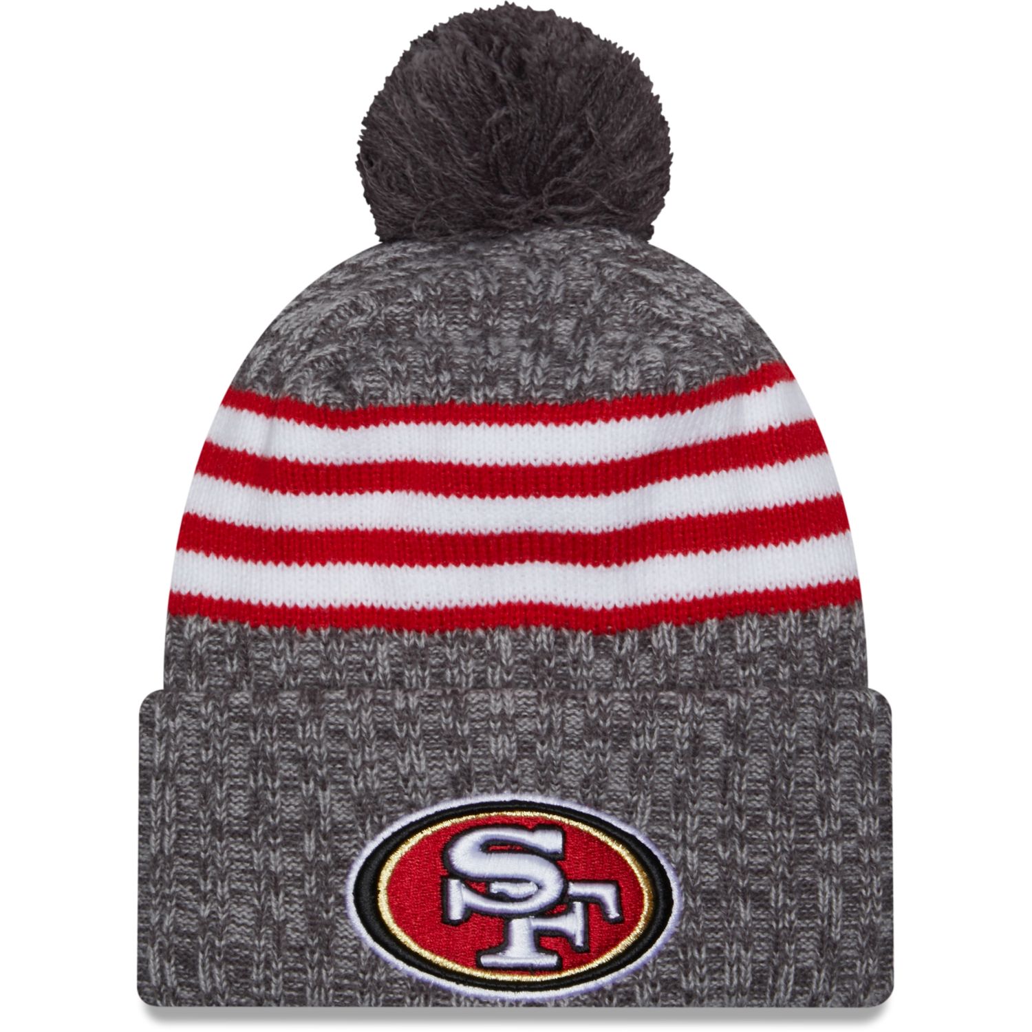 New Era NFL SIDELINE Knit Beanie - San Francisco 49ers 2023 | Men's ...