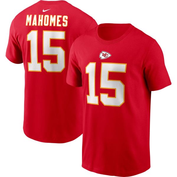 Nike Player Shirt Kansas City Chiefs #15 Patrick Mahomes