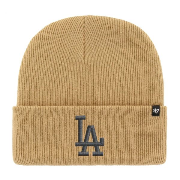 47 Brand Knit Bonnet - HAYMAKER Los Angeles Dodgers khaki