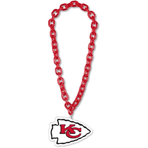 NFL Kansas City Chiefs 3D XXL Fanchain Kette