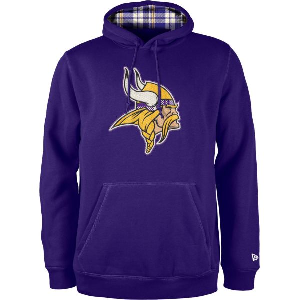 New Era Fleece Hoody - NFL SIDELINE Minnesota Vikings