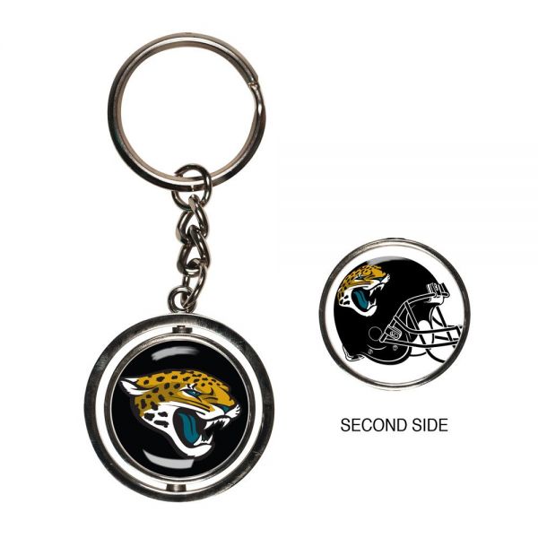 Wincraft SPINNER Key Ring Chain - NFL Jacksonville Jaguars