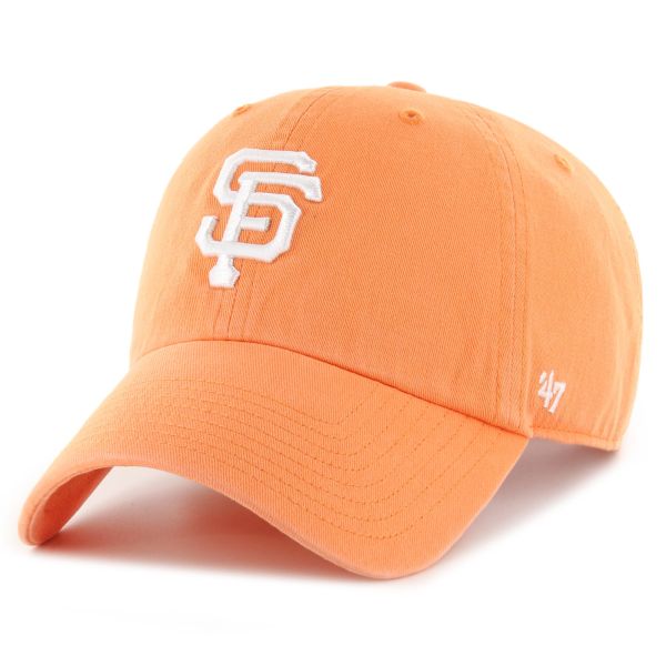 47 Brand Strapback Cap - CLEAN UP San Francisco Giants mango