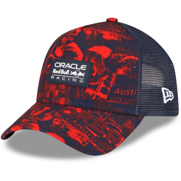 New Era A-Frame Snapback Trucker Cap AUSTIN Red Bull Racing