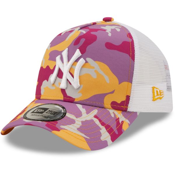 New Era A-Frame Trucker Cap - CAMO PACK New York Yankees