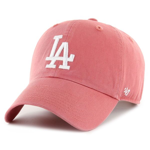 47 Brand Strapback Cap - CLEAN UP LA Dodgers island red