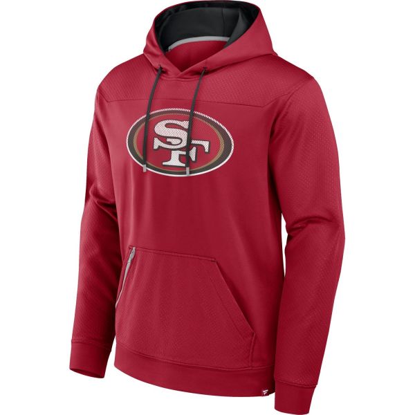 San Francisco 49ers Defender Dotted NFL Hoody rouge