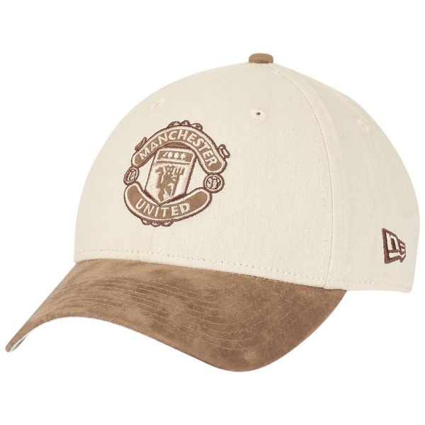 New Era 9Forty Cap - LINEN Manchester United brown / beige