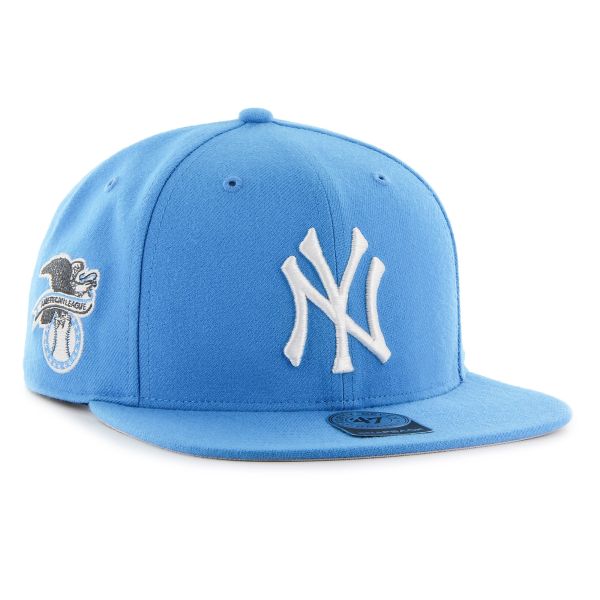 47 Brand Snapback Cap - SURE SHOT New York Yankees sky blue